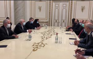 ظریف با نخست‌وزیر ارمنستان دیدار کرد