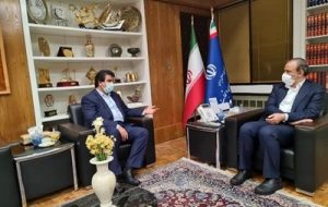 دیدار مدیرعامل بانک رفاه کارگران با وزیر صنعت، معدن و تجارت