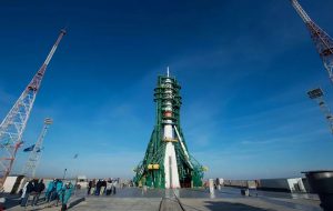 روسیه ۱۲ موشک فضاپیما پرتاب می کند