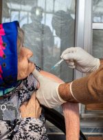 تزریق واکسن کرونا برای سالمندان آسایشگاه فاطمه زهرا قزوین