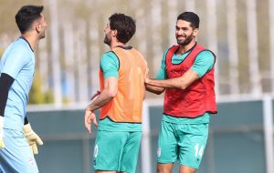 خنده روی لب پسران اسکوچیچ؛ قلی زاده هم آمد/عکس