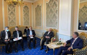 ظریف با وزیرخارجه تاجیکستان دیدار کرد