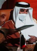 پیام شاه سعودی به امیر قطر