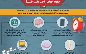 اینفوگرافیک / چگونه خواب راحت داشته باشیم؟