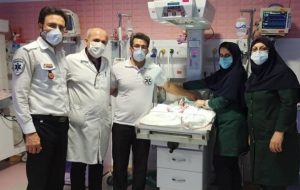 جزییات عملیات نجات نوزاد ۸۰۰ گرمی با اورژانس هوایی