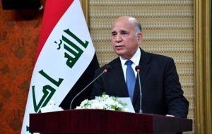 وزیر خارجه عراق وارد آمریکا شد