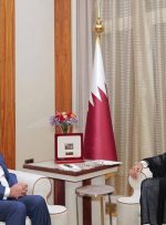 ظریف با امیر قطر دیدار کرد