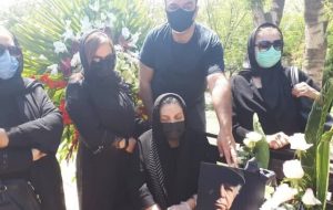 محسن قاضی‌مرادی، در قطعه هنرمندان به خاک سپرده شد/ عکس