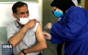 ویدئو / آغاز واکسیناسیون سراسری کرونا در سمنان