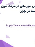 استخدام کارشناس امور مالی در شرکت نوبل سرتیفیکیشن ویستا در تهران