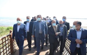 افتتاح نخستین اسکله گردشگری دریایی مازندران