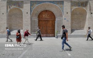 بازگشایی قدیمی ترین در کاخ جهانی گلستان