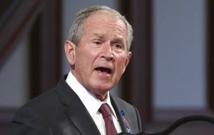 بوش ایران را مقصر درگیری‌ها در غزه دانست!