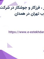 استخدام تراشکار، فرزکار و جوشکار در شرکت مخازن استیل غرب تهران در همدان