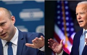 اولین تماس رئیس جمهوری آمریکا با بنت/بایدن: دوستی بهتر از اسرائیل وجود ندارد اولین تماس رئیس جمهوری آمریکا با بنت/بایدن: دوستی بهتر از اسرائیل وجود ندارد