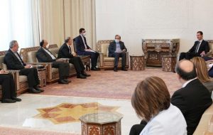 دستیار ارشد ظریف با بشار اسد دیدار کرد