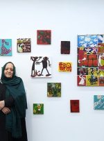 آرزوی زنِ نقاشِ ۷۱ ساله / برپایی نمایشگاه نقاشی در استادیوم آزادی
