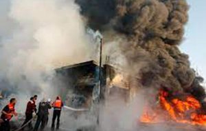 ببینید | اولین تصاویر از انفجار مرگبار بازار بغداد
