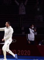 ببینید | شادی حال خوب کن علی پاکدامن بعد از حذف قهرمان دو دوره المپیک