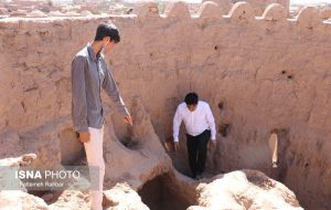 جریان مرمت در قلعه ساسانی شاهدیه