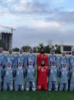 دختران نوجوان ایران نایب قهرمان کافا شدند