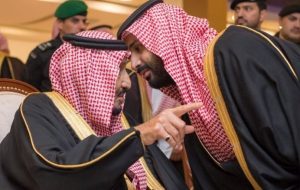 شاه و ولیعهد عربستان برای بایدن پیام تبریک فرستادند شاه و ولیعهد عربستان برای بایدن پیام تبریک فرستادند