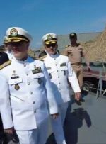 شناور پوتین در اختیار فرمانده نیروی دریایی ایران قرار گرفت
