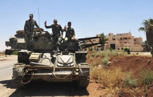عملیات ارتش سوریه برای پاکسازی تروریست‌های درعا
