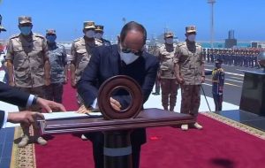 پیشرفته‌ترین پایگاه نظامی مصر در مدیترانه افتتاح شد/عکس