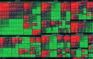 نمای میانی بورس (۱شهریور) / افت ۲۸۰واحدی شاخص کل