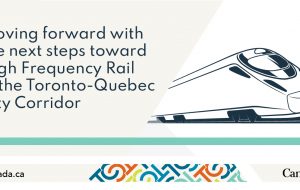 دولت کانادا اولین گام ها را برای آماده سازی مراحل خرید یک سرویس قطار جدید در کریدور شهر تورنتو به کبک بر می دارد.