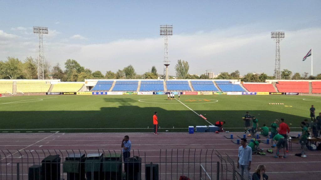 این استادیوم در دوشنبه میزبان پرسپولیس است/عکس