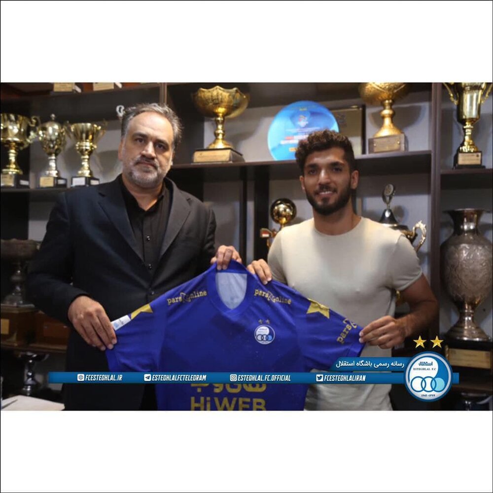 بازیکن فولاد دومین خرید استقلال شد/عکس