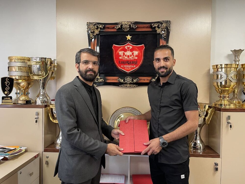 حامد پاکدل به پرسپولیس پیوست/عکس