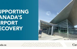 دولت کانادا از فرودگاه بین المللی وینیپگ ریچاردسون با بودجه جدید حمایت می کند