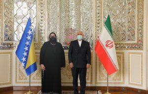 دیدار وزیران امور خارجه ایران و بوسنی در تهران