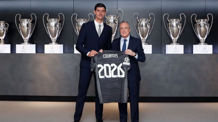 رئال مادرید تا 2026 با کورتوا/عکس