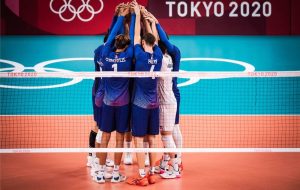 طلای والیبال المپیک بر گردن فرانسوی‌ها