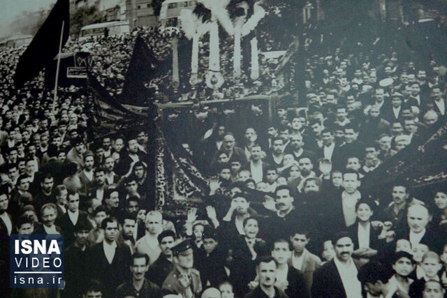 ویدئو / تاریخ روی دوش عزاداران حسینی