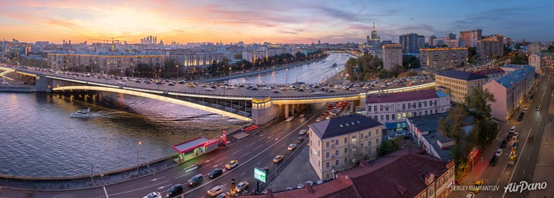 تصویر پانوراما از پایتخت روسیه