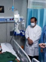 بازدید وزیر بهداشت از مراکز درمانی بیماران مبتلا به کرونا در کرمانشاه