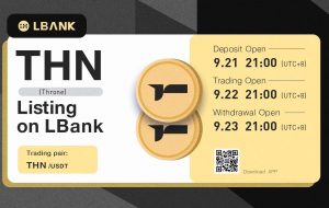 LBank Exchange THN (Throne) را در 22 سپتامبر 2021 فهرست می کند – بیانیه خبری Bitcoin News LBank Exchange THN (Throne) را در 22 سپتامبر 2021 فهرست می کند – بیانیه خبری Bitcoin News