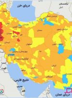 بازگشت شهرهای آبی به نقشه کرونایی ایران