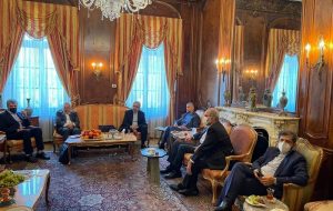 دیدار امیرعبداللهیان با رئیس و اعضاء دفتر حفاظت منافع ایران در واشنگتن