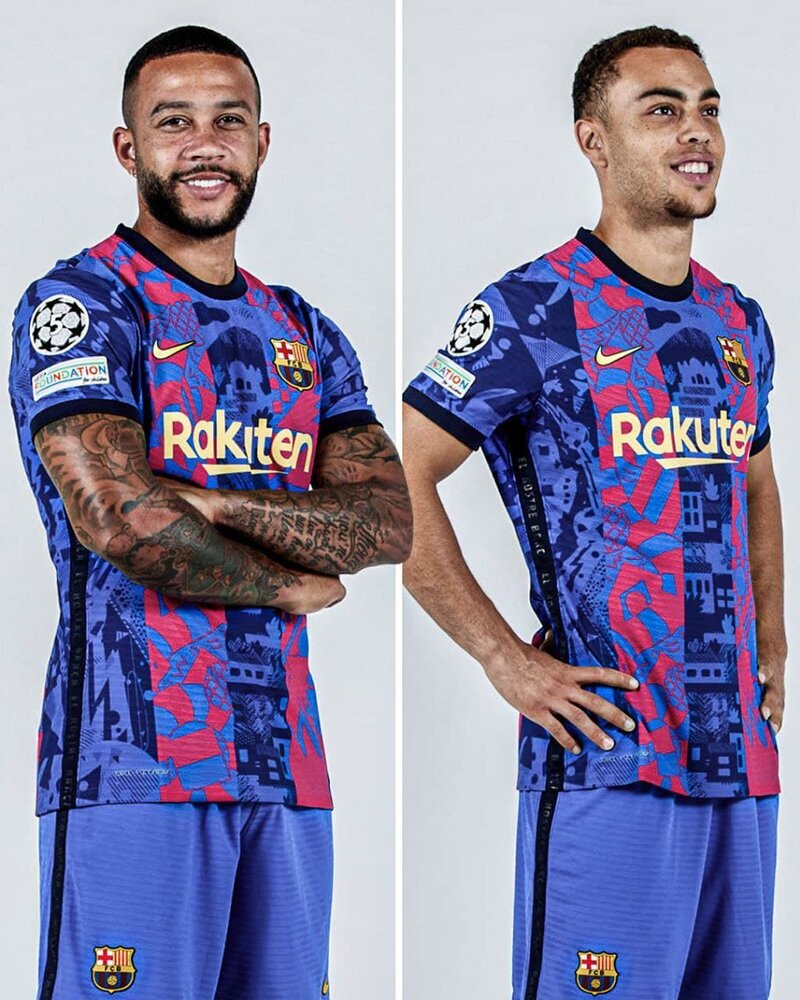 رونمایی از پیراهن اروپایی بارسا به یاد المپیک 92/عکس