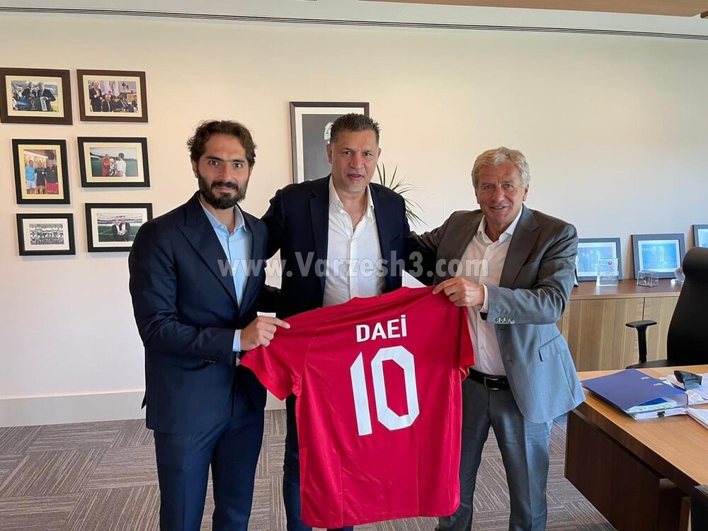 علی دایی، میهمان ویژه هفته اول لیگ قهرمانان اروپا/عکس