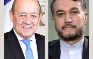گفتگوی تلفنی وزیران خارجه ایران و فرانسه/ امیرعبداللهیان: تسلیم فشارهای آمریکا نمیشویم گفتگوی تلفنی وزیران خارجه ایران و فرانسه/ امیرعبداللهیان: تسلیم فشارهای آمریکا نمیشویم