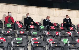 اسکوچیچ تماشاگر بازی پرسپولیس و نساجی در ورزشگاه آزادی/عکس