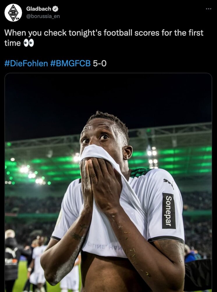 طعنه‌های بی‌پایان پس از پنج‌تایی شدن بایرن مونیخ/عکس