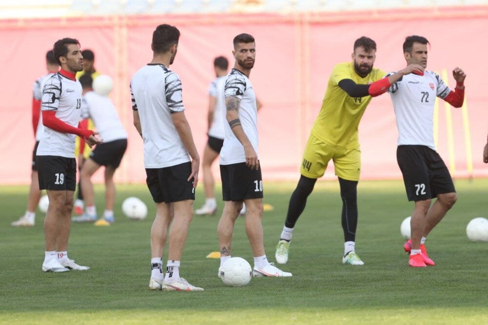 آخرین تمرین پرسپولیس قبل از اولین بازی خانگی/عکس